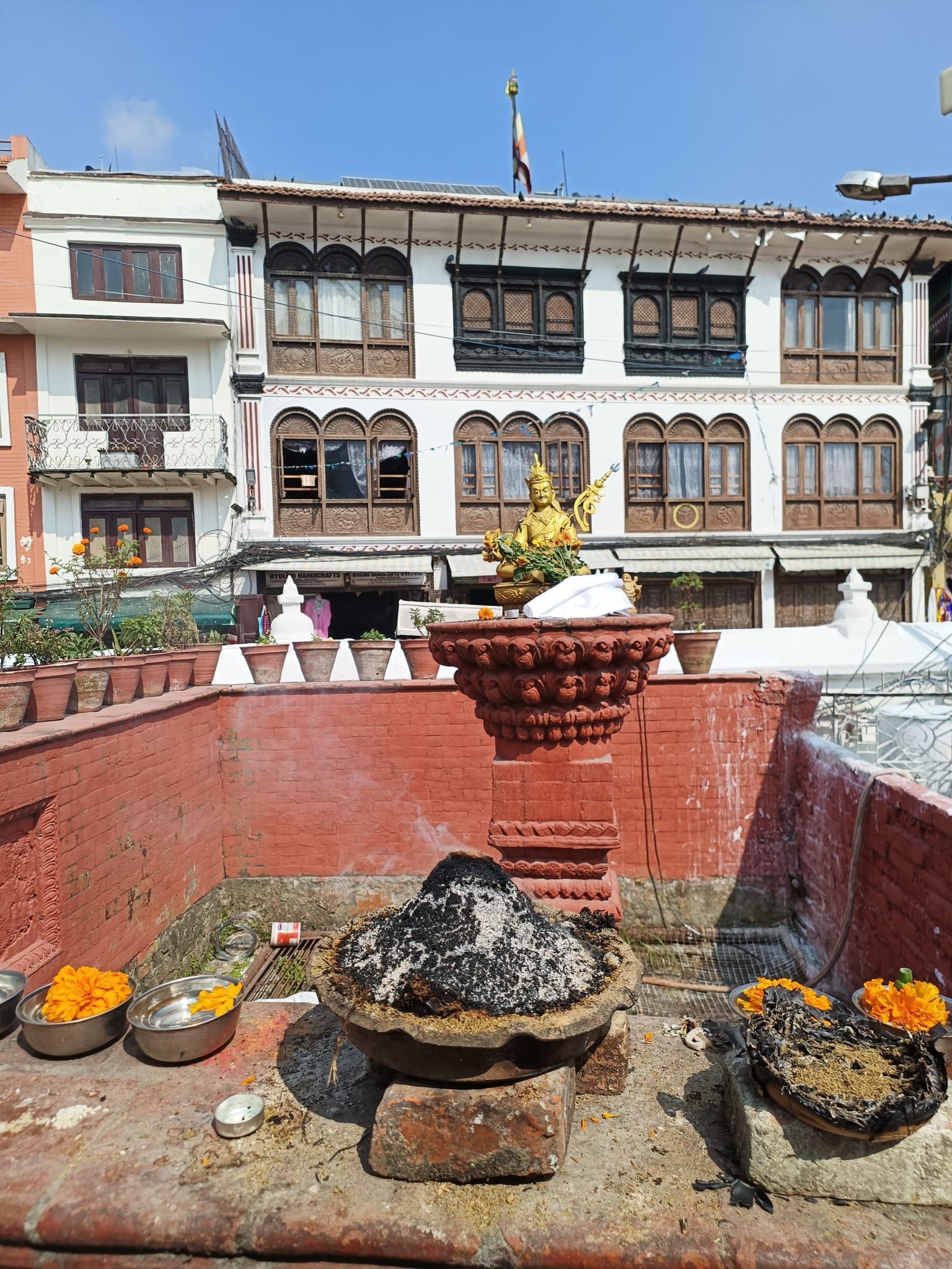 The Buddha Stupa