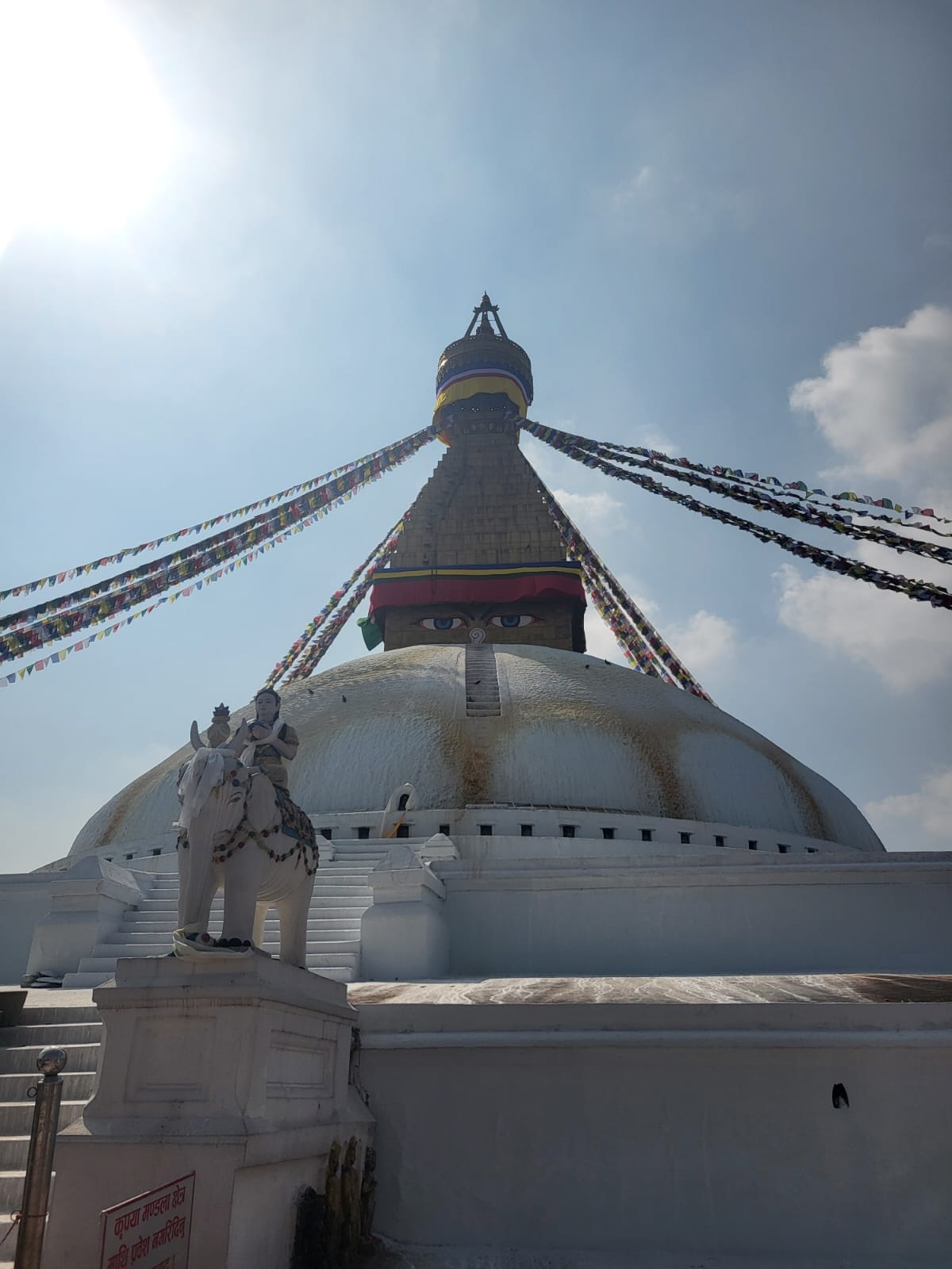 The Buddha Stupa