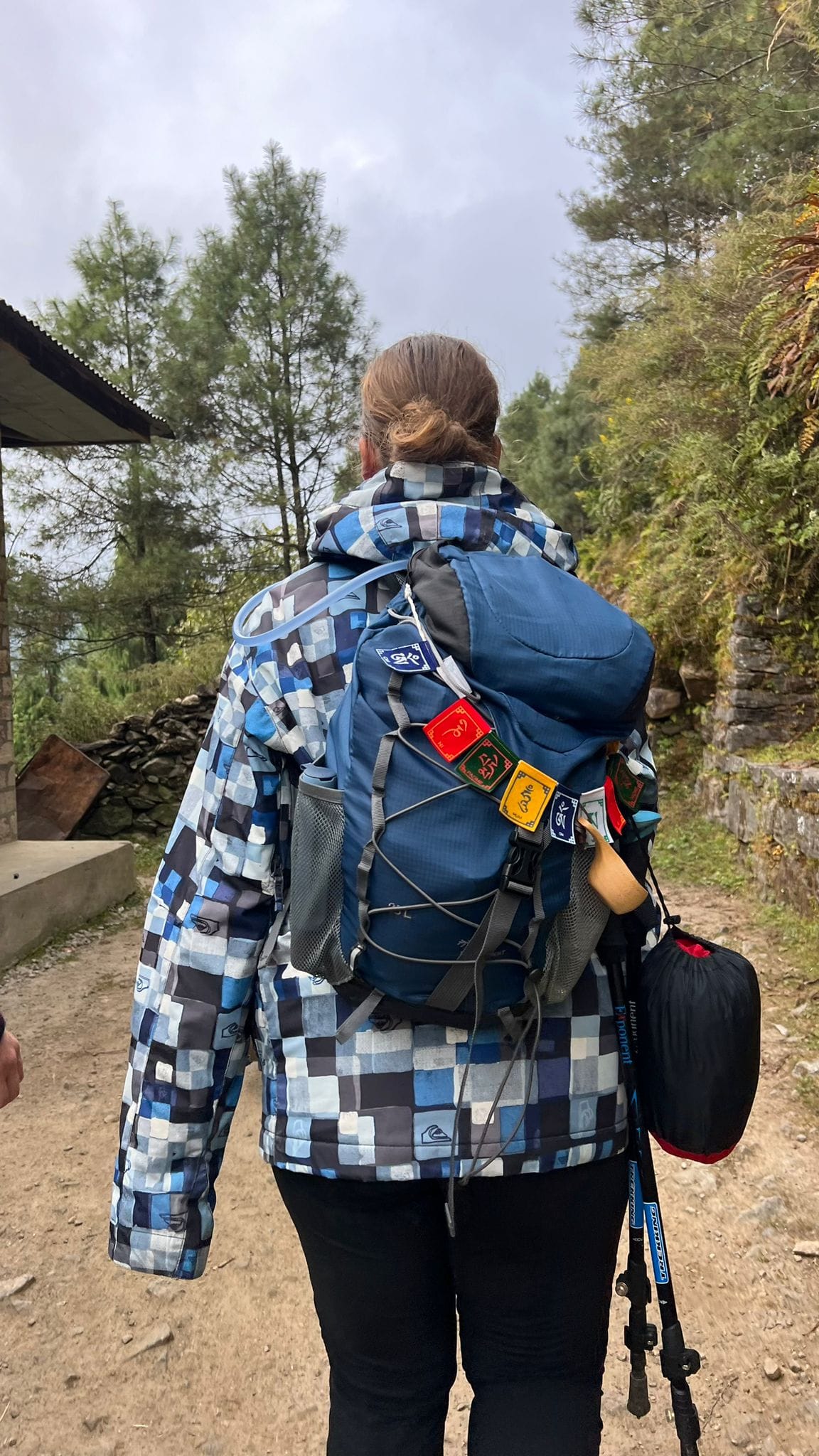 Hiking in the dark