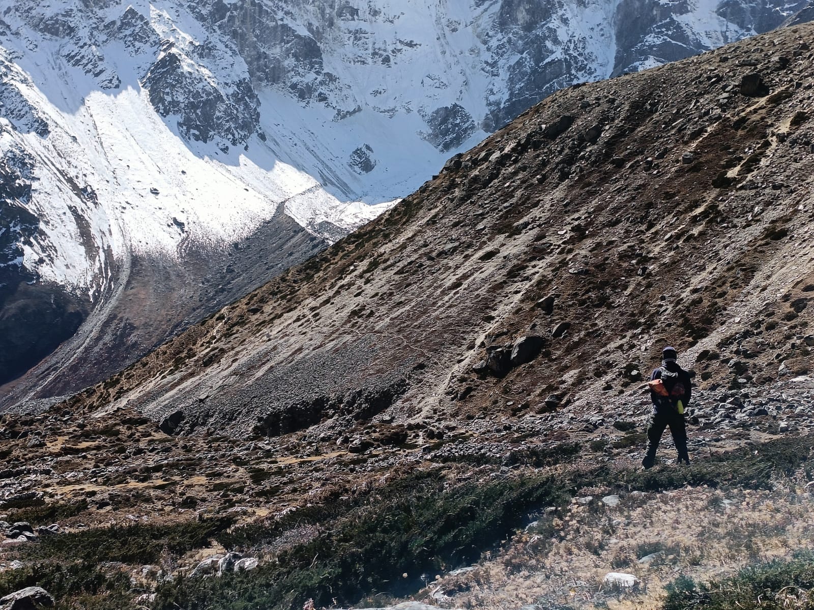 Tea on the mountainside