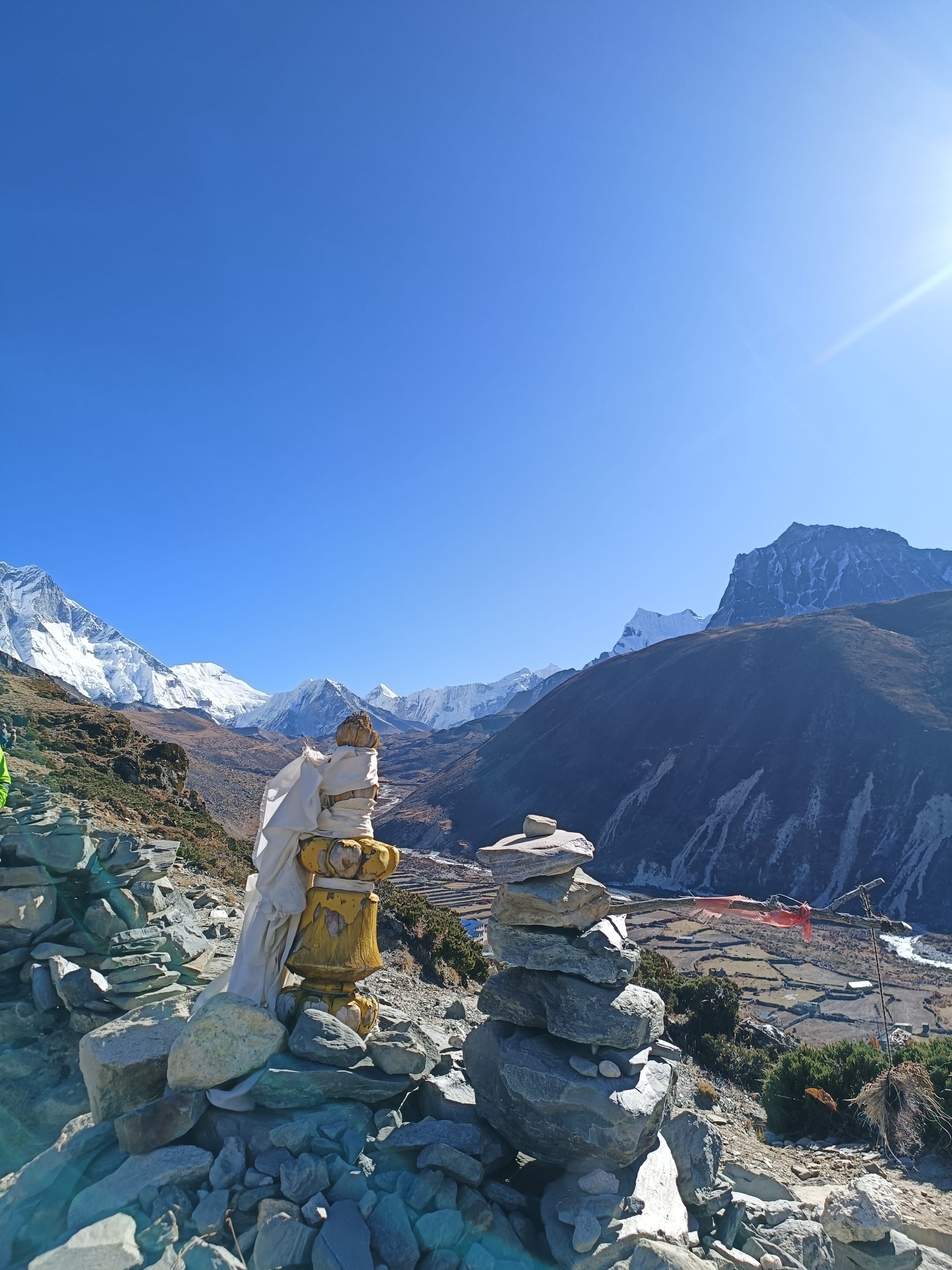 Tea on the mountainside