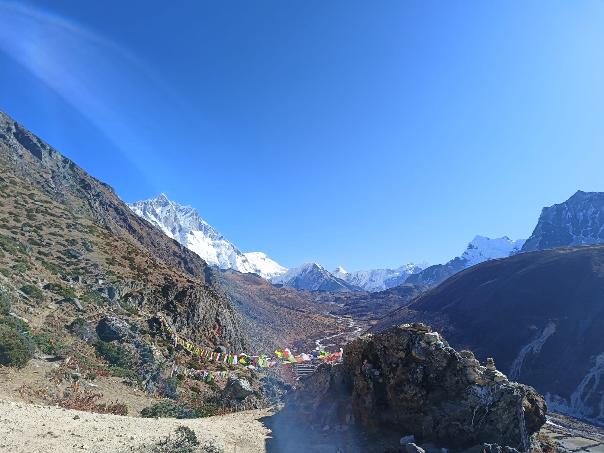 Tea on the mountainside