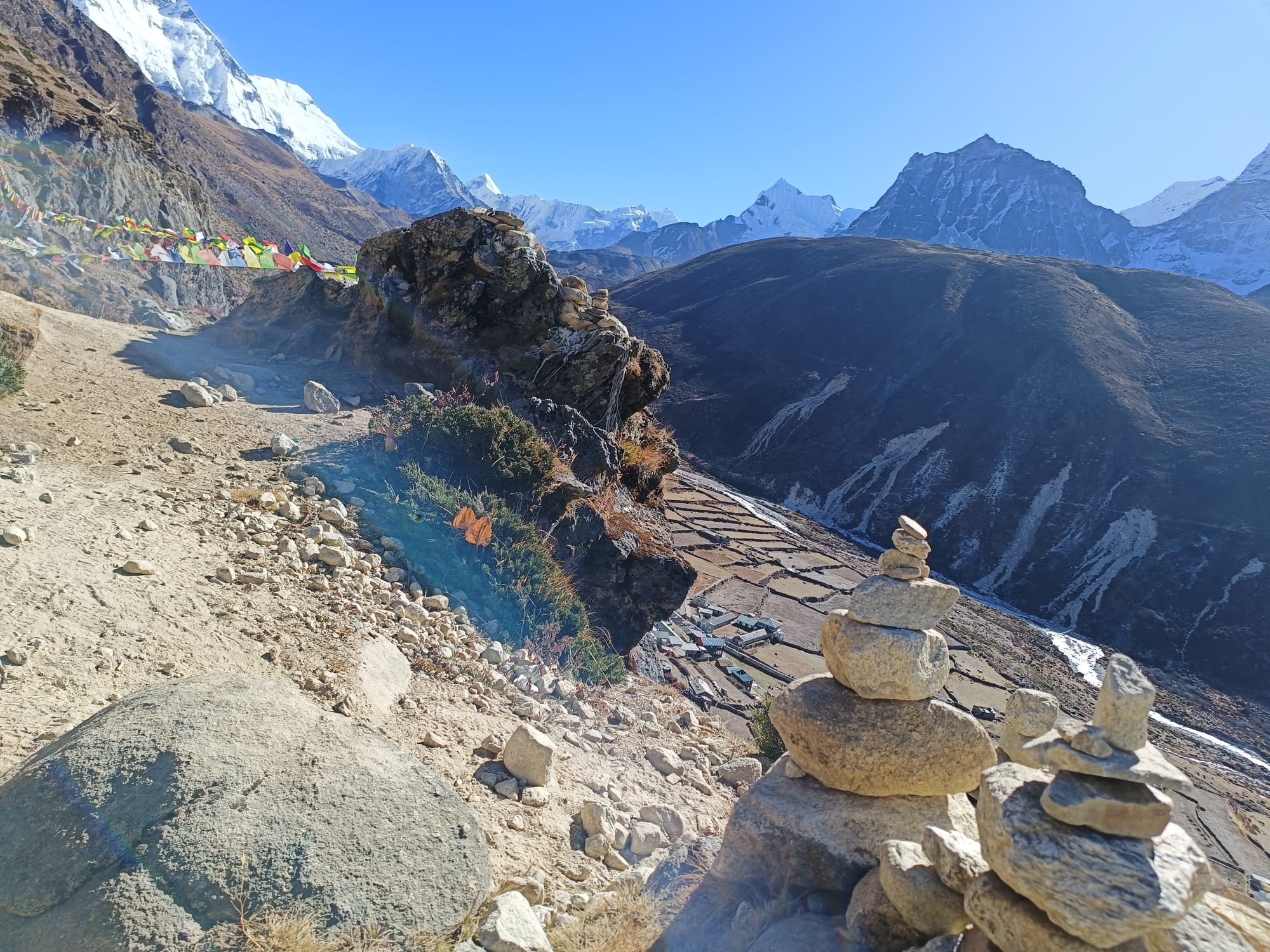 Tea on the mountainside
