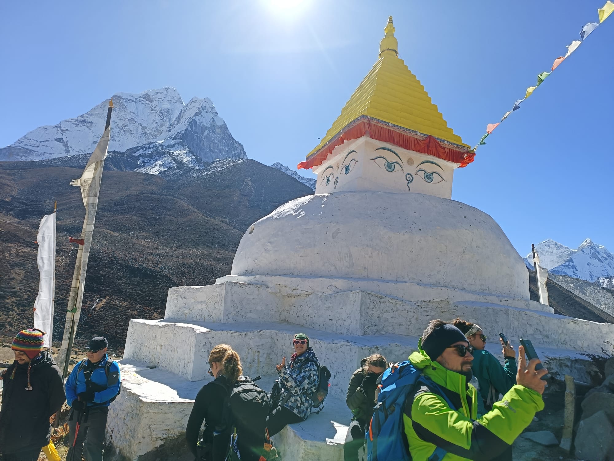 Tea on the mountainside