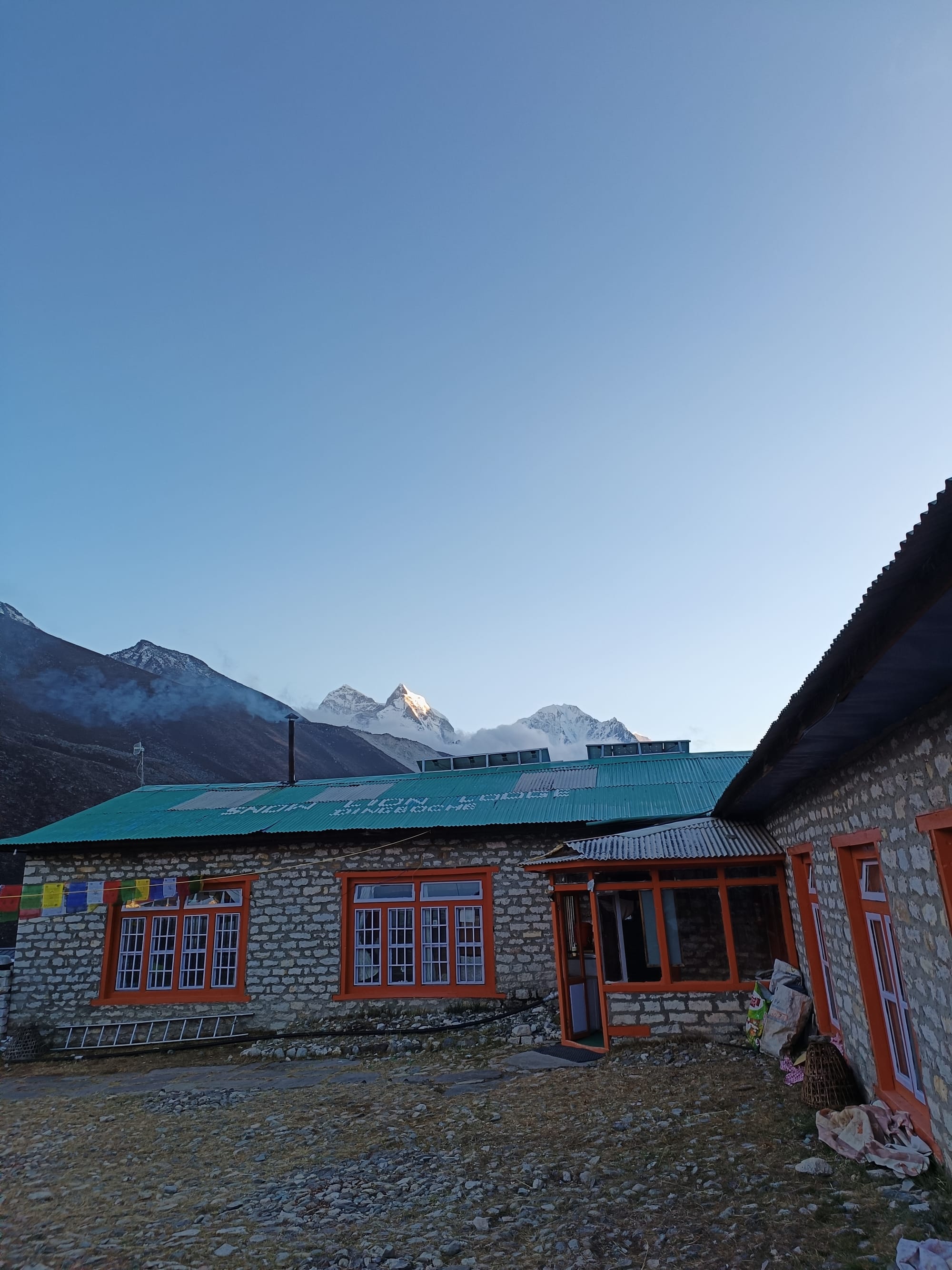 Tea on the mountainside